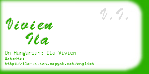 vivien ila business card